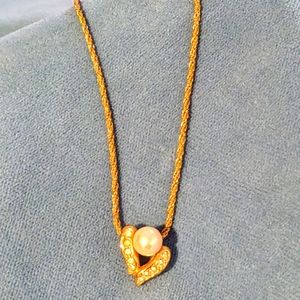 Vintage Christian Dior Faux Pearl Necklace